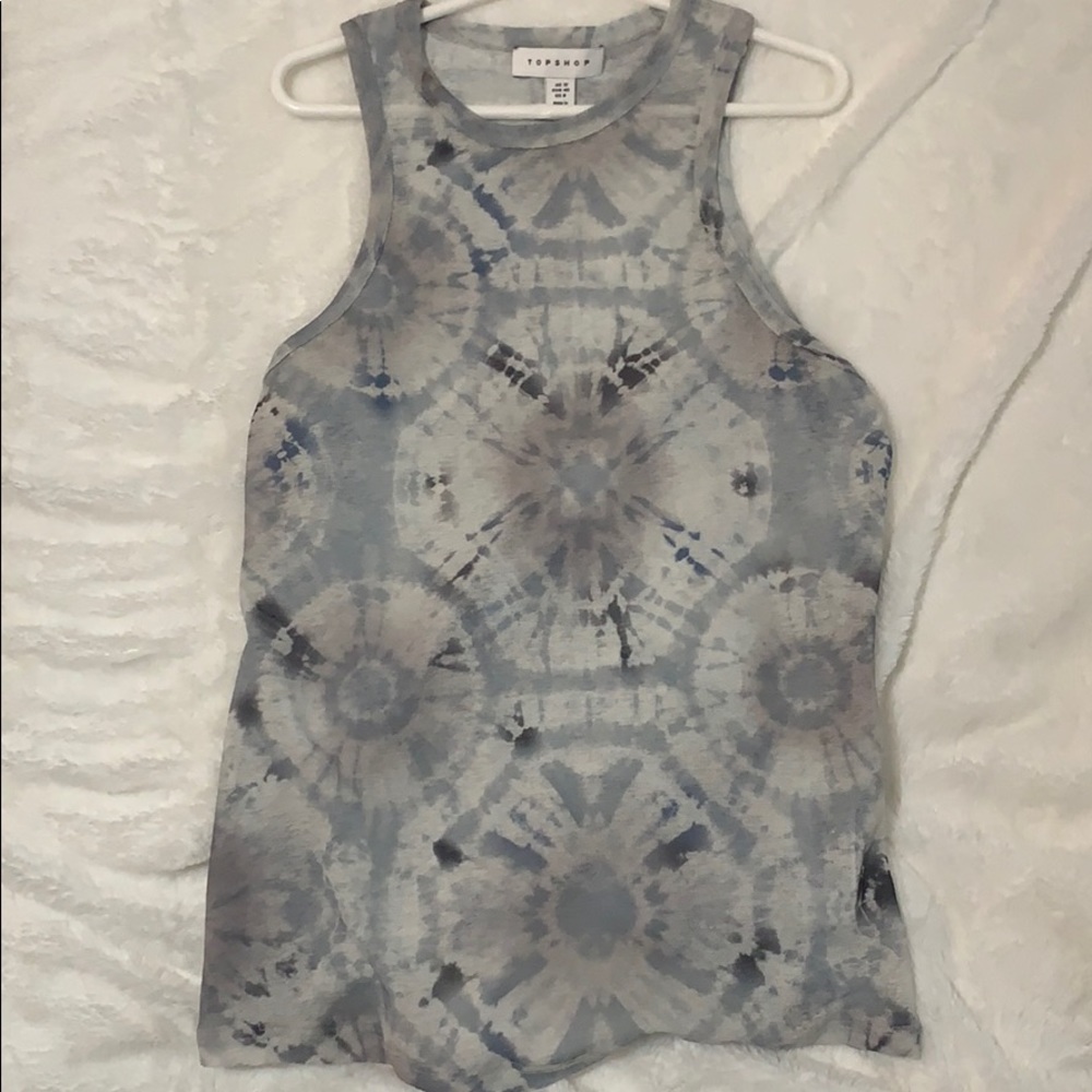 Top Shop tie dye tank top